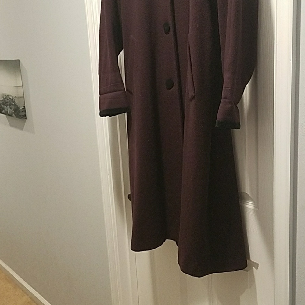 Wool full-length coat - Picture 2 of 5